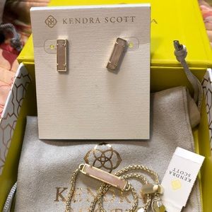 Kendra Scott Earrings and bracelet set